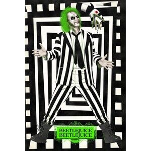 Beetlejuice by Jason Raish - Screen Print 24x36 Hand-numbered /150 In hand